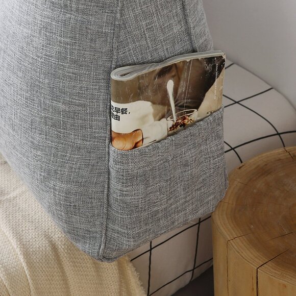 SOGA 100cm Silver Tatami Cushion Pillow - Picture 9 of 16